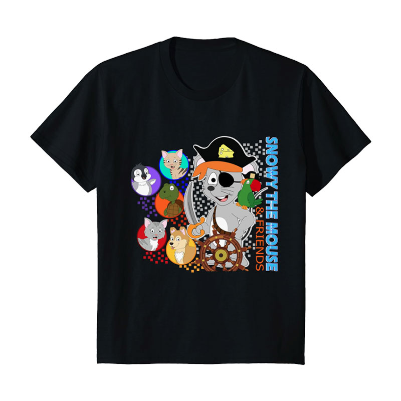 Snowy the Mouse - Products - Clothing - Snowy the Mouse Pirate Pals Graphic T-Shirt