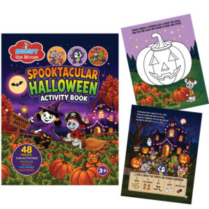 Snowy the Mouse - Products - Snowy the Mouse™ Spooktacular Halloween Activity Book